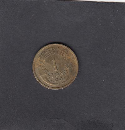 Beschrijving: 1 Franc  